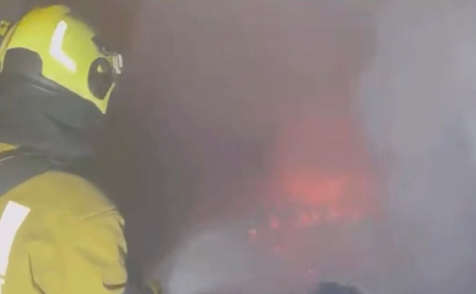 Samanlık Yangını Paniğe Neden Oldu