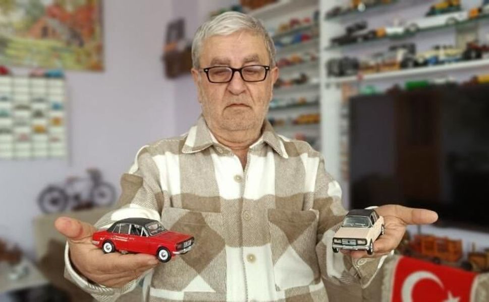 Sigarayı Bıraktı, 500 Maket Araç Koleksiyonu Oluşturdu