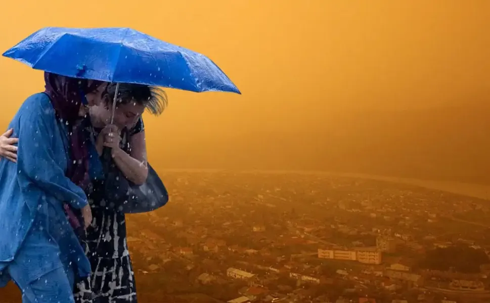 Afşin'de Yağış ve Toz Taşınımı Uyarısı