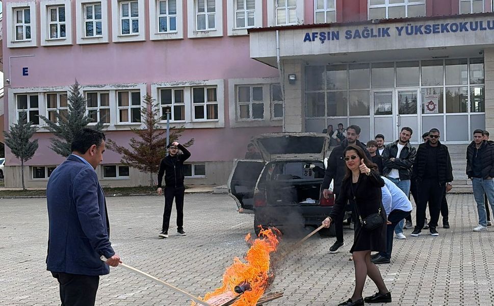 Afşin SYO Öğrencilerinden Nevruz Kutlaması