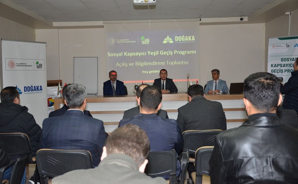 Afşin’de KOBİ’lere Yeşil Dönüşüm Desteği Tanıtıldı