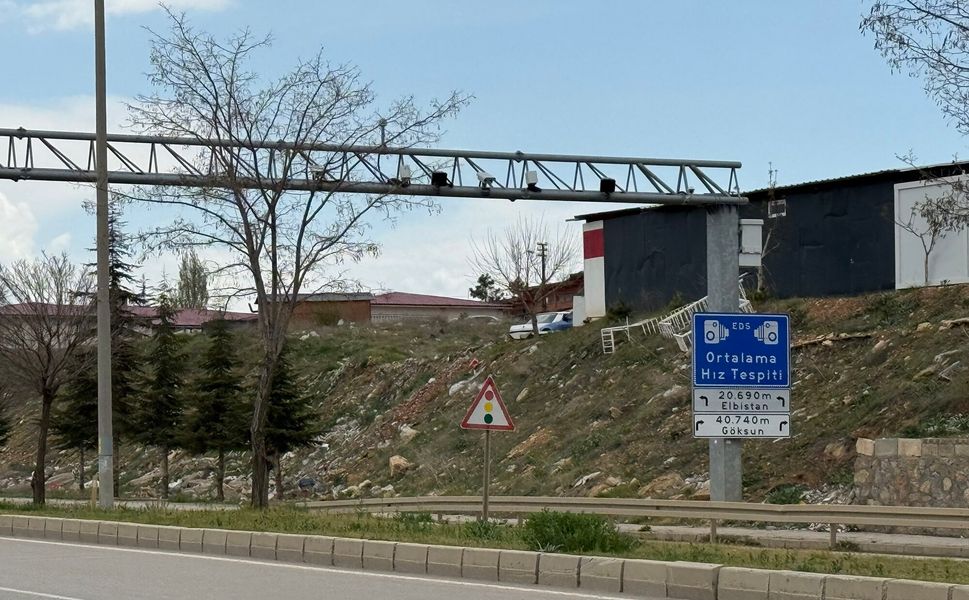 Afşin’de ‘Ortalama Hız Tespit Sistemi’ Devreye Giriyor