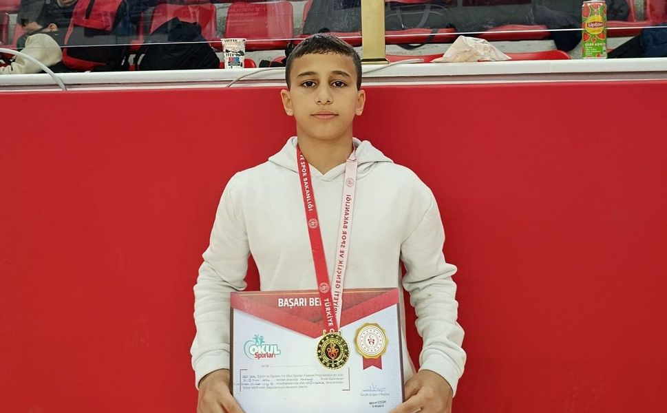 Afşinli Güreşçi Ramazan Tunahan Kılıç Türkiye Şampiyonu Oldu