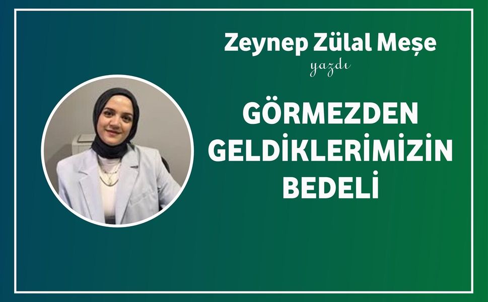 Görmezden Geldiklerimizin Bedeli