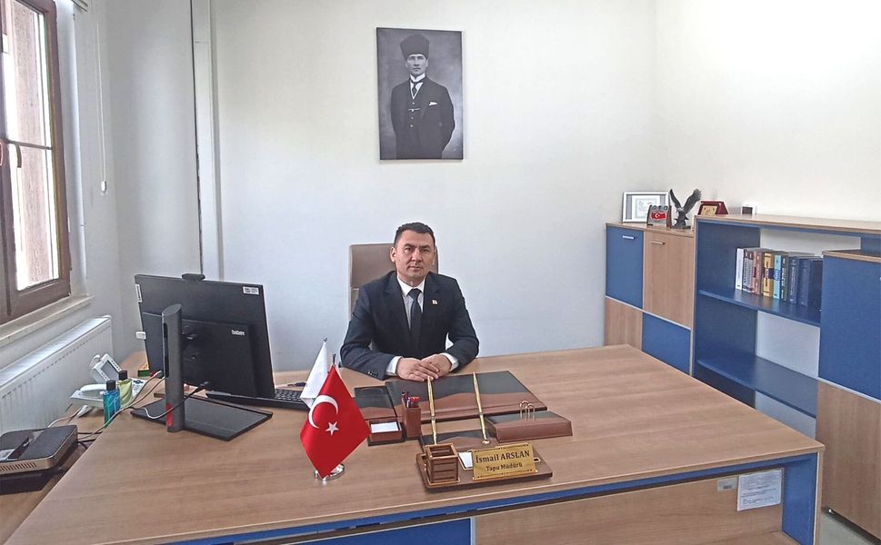 Hemşehrimiz İsmail Arslan, Nurhak Tapu Müdürü Oldu