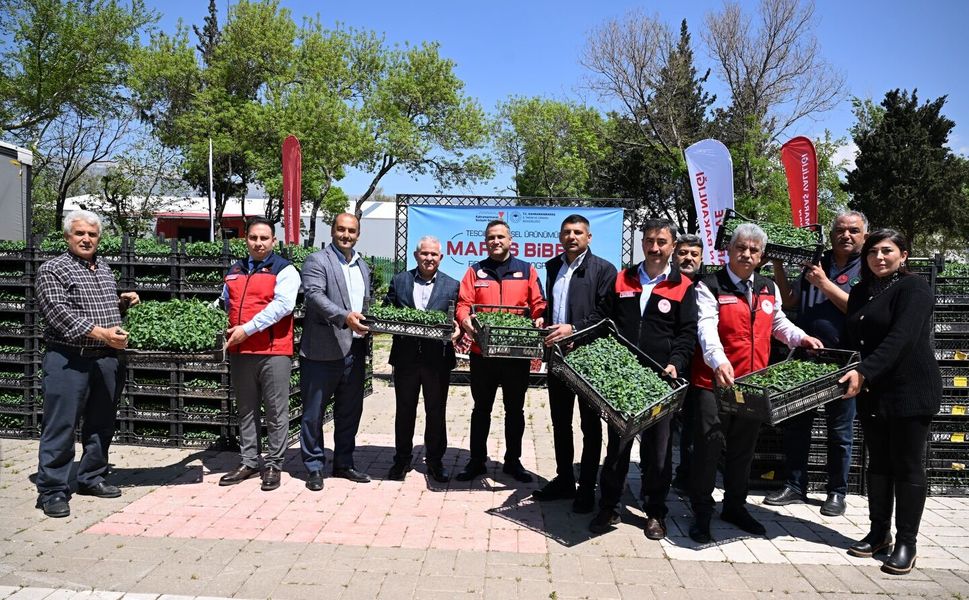Maraş Biberi Üretimine Büyük Destek