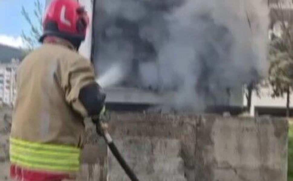 Trafo Yangını Panik Yarattı