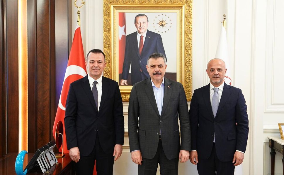 Yusuf ve Koray Kıraç’tan Bakan Çiftçi’ye Anlamlı Ziyaret