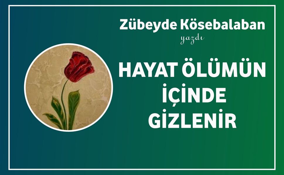 HAYAT ÖLÜMÜN İÇİNDE GİZLENİR