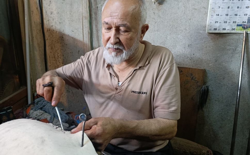 60 Yıllık Semer Ustası, Mesleğini Yaşatmaya Çalışıyor