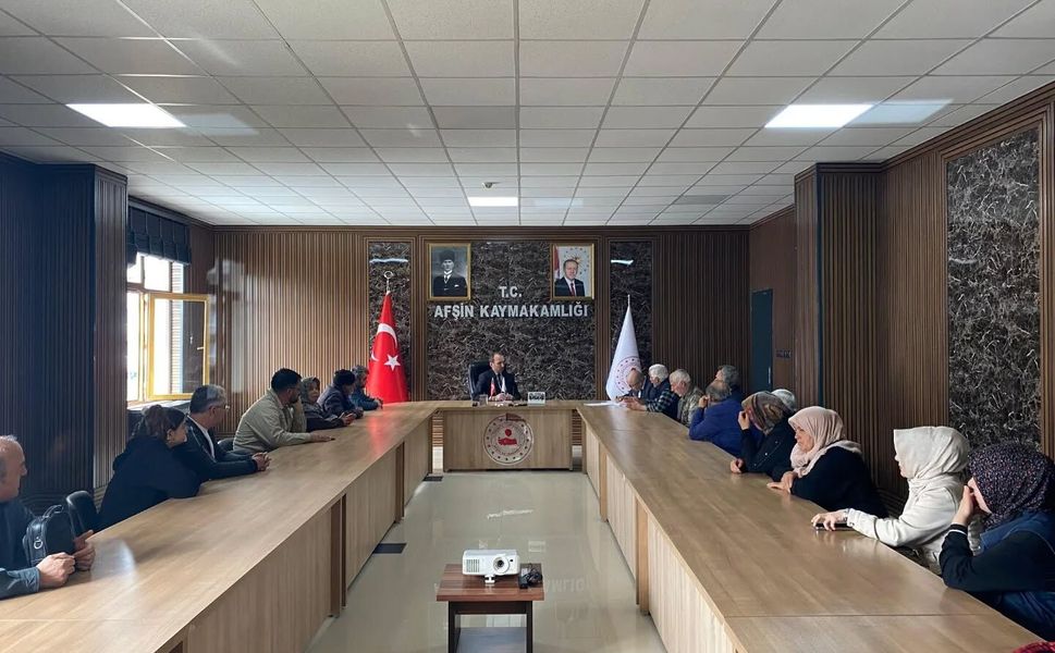 Afşin’de “Halk Günü Toplantısı” Gerçekleştirildi