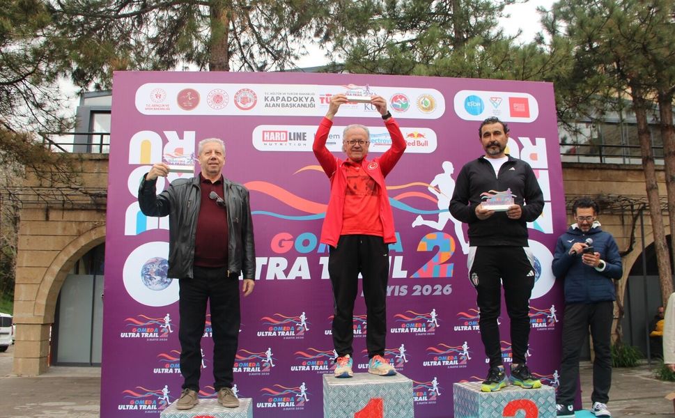 Afşinli Atlet Sıtkı Gönen’den Çifte Başarı: Kapadokya’da Zirve, Konya’da Plaket