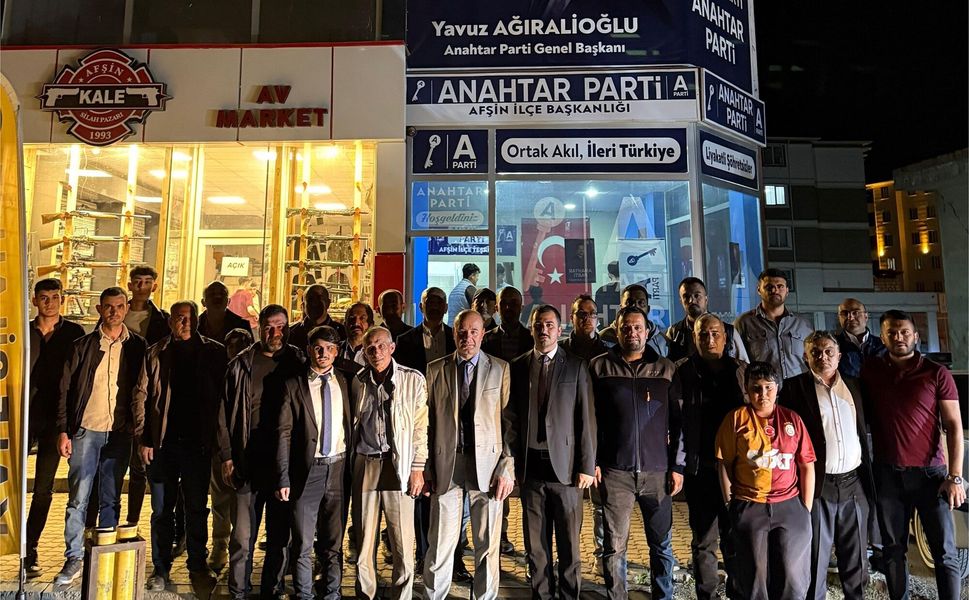Anahtar Parti Afşin İlçe Teşkilatı İstişare Toplantısında Buluştu