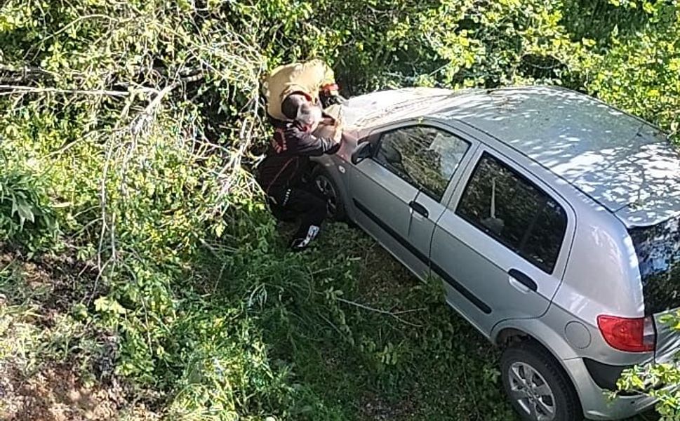 Afşin’de Otomobil Şarampole Uçtu: 4 Yaralı