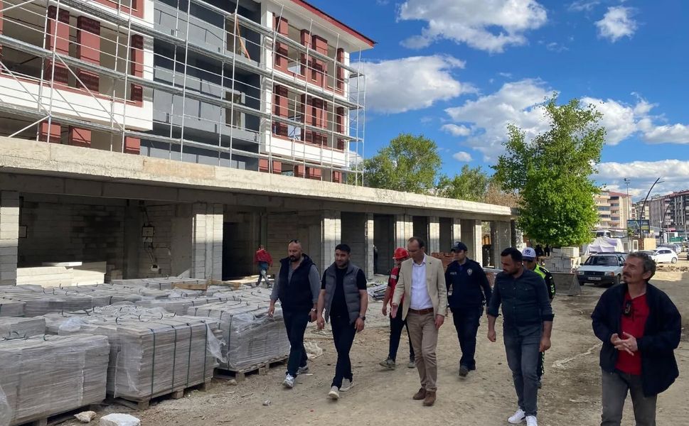 Kaymakam Sarıdoğan Rezerv Alan Çalışmalarını Yerinde İnceledi