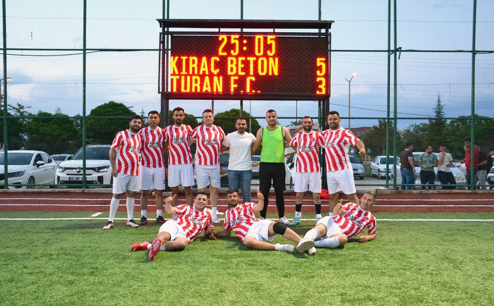 Afşin Futbol Turnuvası’nda Kıraç Beton Finale Yükseldi