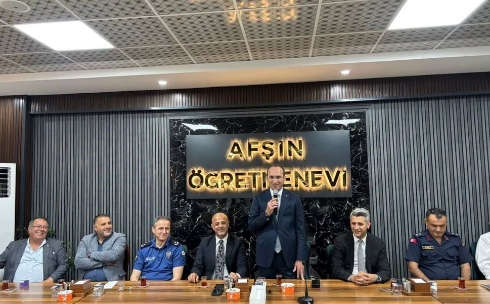 Afşin Kaymakamı Muammer Sarıdoğan’a Veda Programı Düzenlendi