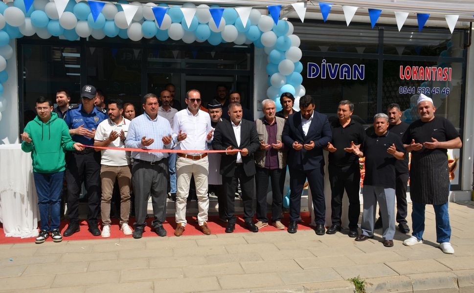 Afşin’de Divan Lokantası Dualarla Hizmete Açıldı