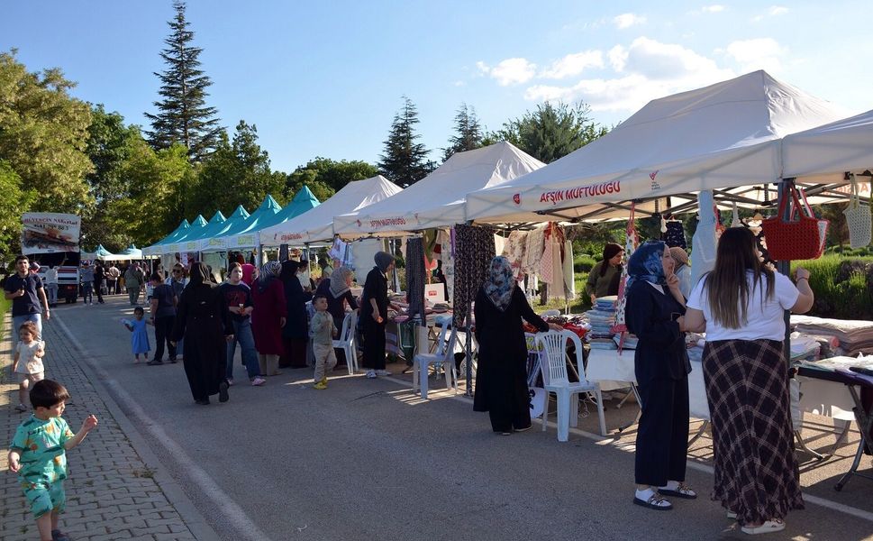 Afşin’de Kadın Emeği Fuarı Kapılarını Açtı