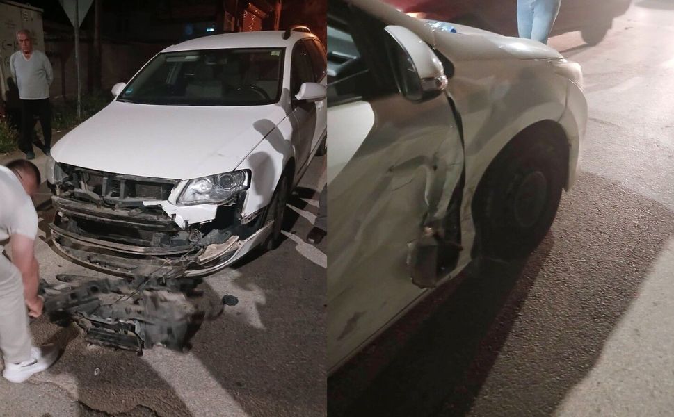 Afşin’de Trafik Kazası: İki Araç Çarpıştı
