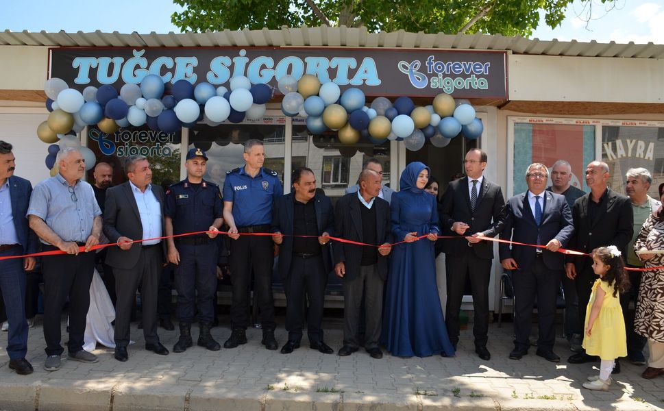 Afşin’de Tuğçe Sigorta Hizmete Açıldı