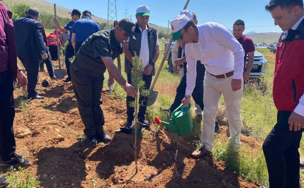 Afşin’de Tütünsüz Yaşam İçin Fidan Dikimi Gerçekleştirildi