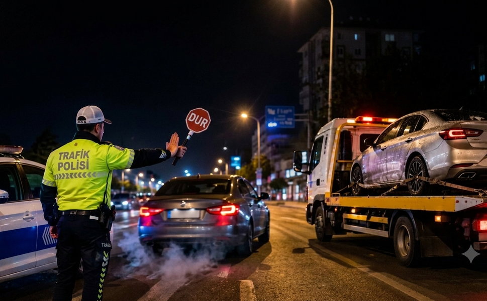 Ehliyetsiz Sürücünün Kaçışı Pahalıya Patladı!