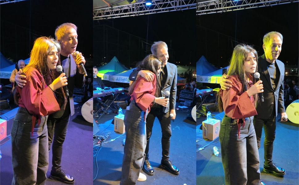Gençlik Festivali’nde Sahneye Atlayan Gençten Muhteşem Performans
