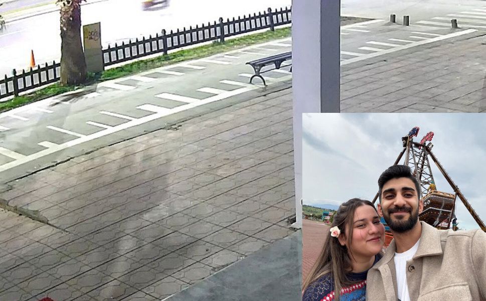 Nişanlı Çiftin Hayatını Kaybettiği Kazanın Görüntüleri Ortaya Çıktı
