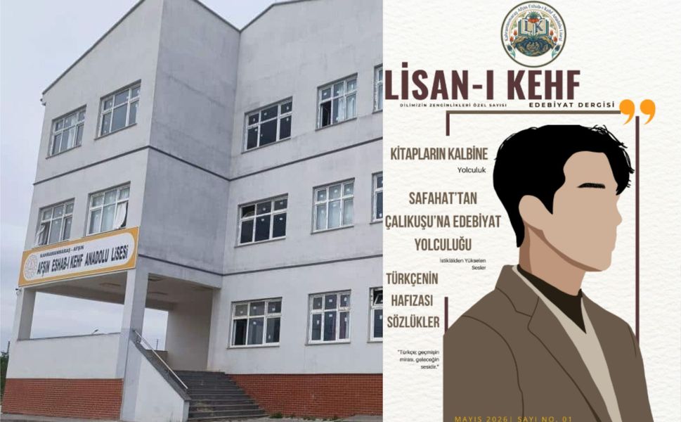 “Lisanı Kehf Edebiyat Dergisi” İl Birincisi Oldu