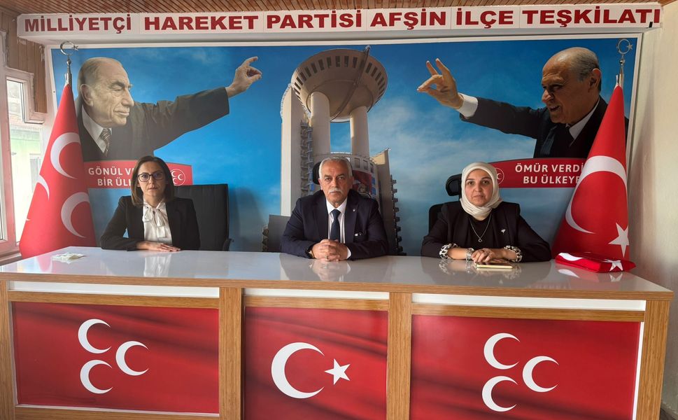 MHP Afşin KAÇEP Başkanlığı’nda Görev Değişimi