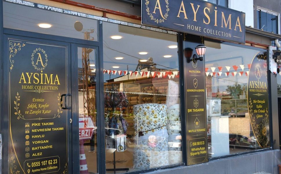 Afşin’de Aysima Home Collection Hizmete Başladı