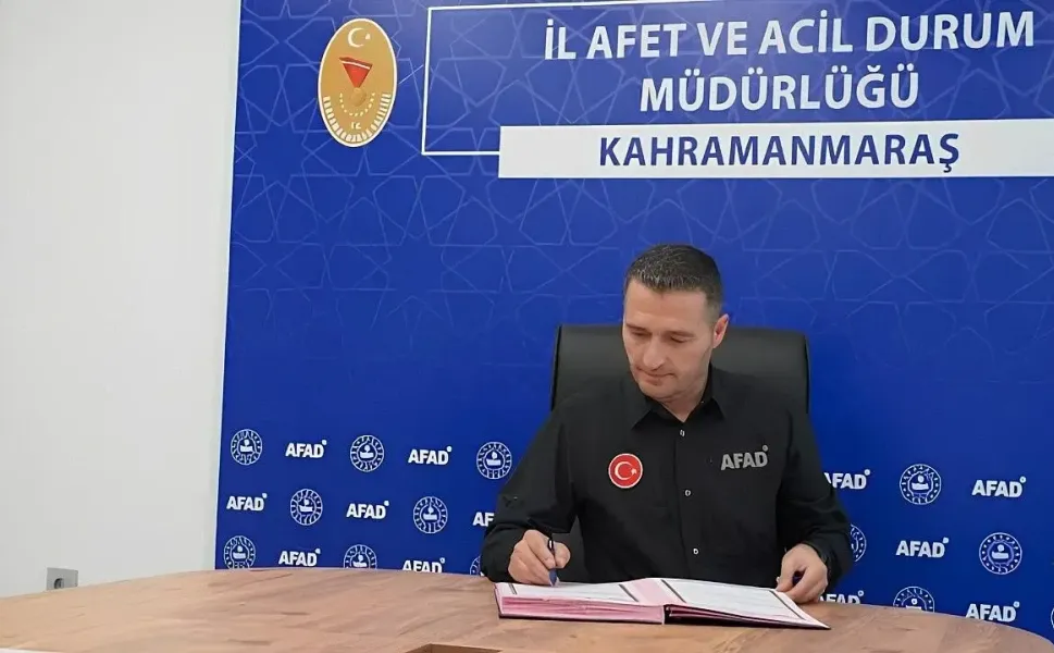 AFAD Kahramanmaraş İl Müdürlüğü'ne Erdal Kan Atandı