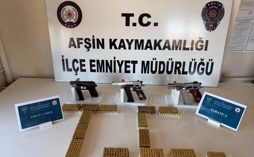 Afşin'de Düğün Magandalarına Operasyon: Ruhsatsız Silah Ele Geçirildi