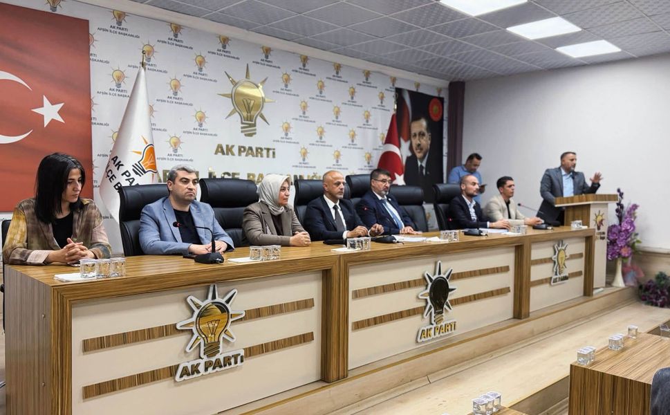 AK Parti Afşin Teşkilatı Yönetim Kurulu Toplantısı Gerçekleştirildi