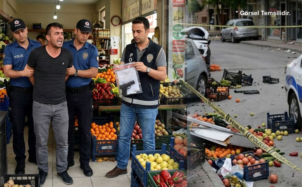 Manavda Dehşet Saçan Silahlı Saldırının Şüphelileri Yakalandı