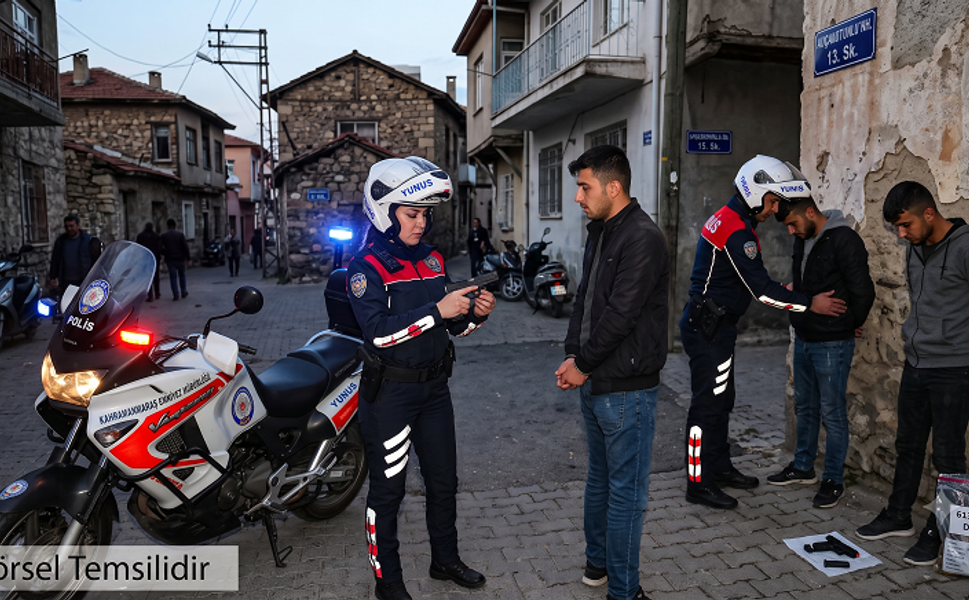 Şüpheli Hareketler Ele Verdi: 2 Ruhsatsız Silah Yakalandı