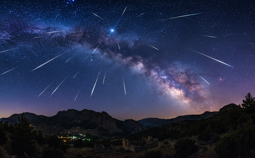 Afşin’de Bu Gece Gökyüzü Şöleni: Perseid Meteor Yağmuru İzlenebilecek