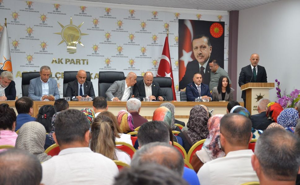 AK Parti Afşin İlçe Danışma Toplantısı Gerçekleştirildi