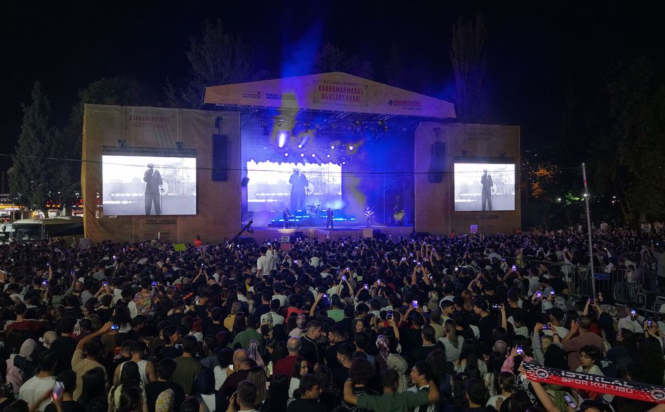 Gripin Kahramanmaraş’ı Salladı! Ağustos Fuarı’nda Unutulmaz Gece
