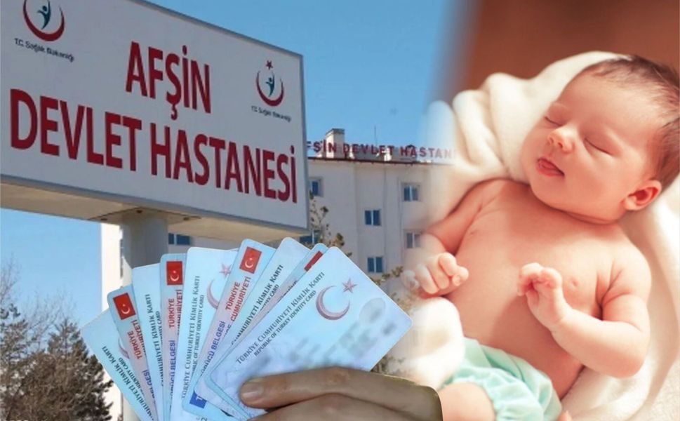 Afşin Devlet Hastanesi’nde Yeni Doğan Bebekler İçin Kimlik Kolaylığı