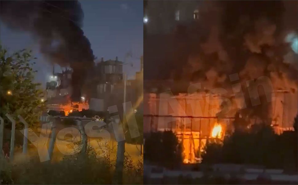 Afşin-Elbistan A Termik Santrali’nde Yangın Çıktı