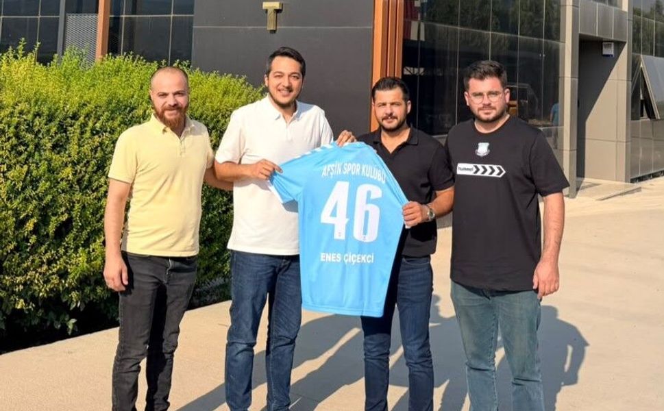 Afşin Spor’dan İş İnsanı Enes Çiçekci’ye Teşekkür Ziyareti