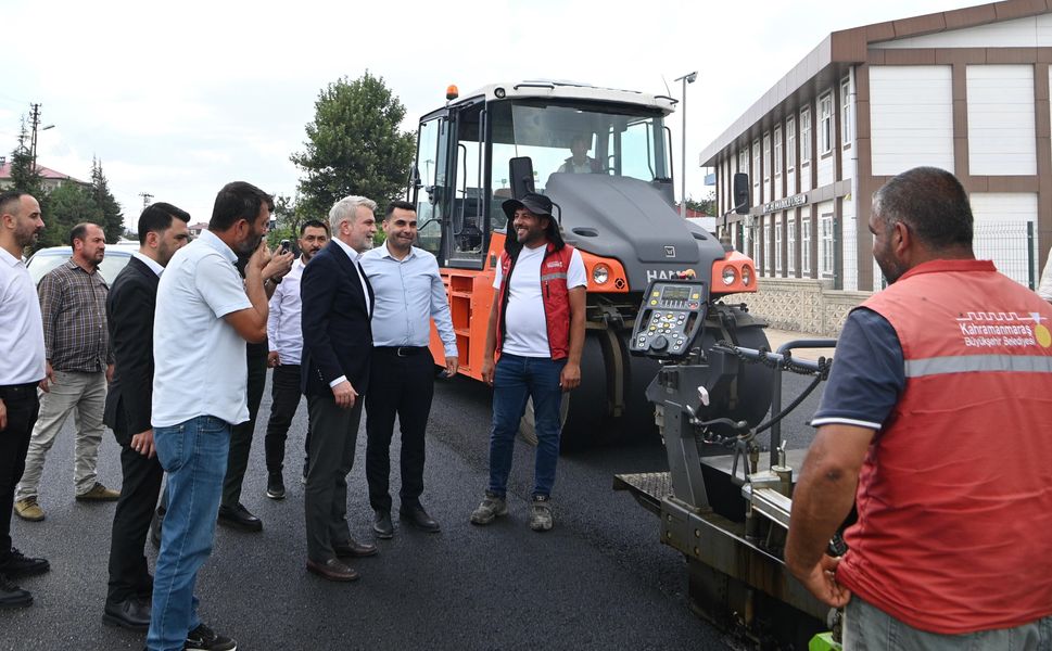 Başkan Görgel’den Afşin’de Ulaşım Hamlesi:2 Kilometrelik Yol Yenileniyor