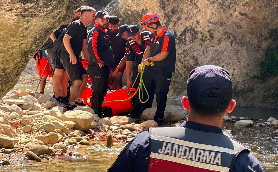 Galgamaç Kanyonu’nda Mahsur Kalan Vatandaş Kurtarıldı