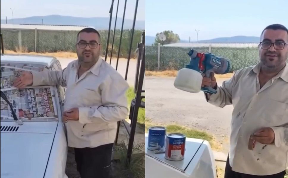 Kahramanmaraş’ta 80 Bin TL Fiyat Çıkardılar! Şahin’ini 10 Bin TL’ye Kendi Boyadı