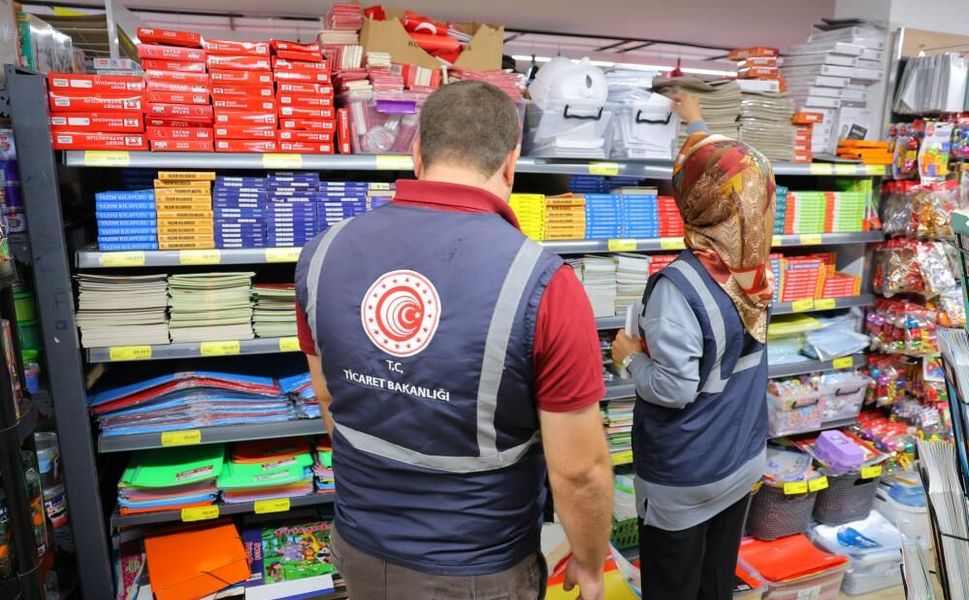 Kırtasiye Ürünlerine Sıkı Denetim 21 Firmaya 158 Bin 920 TL Ceza