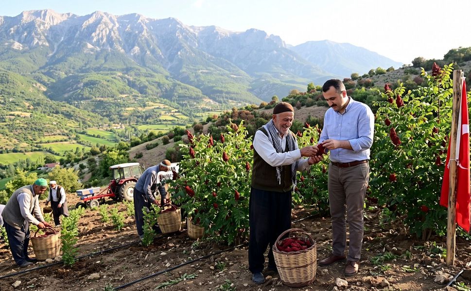 Kahramanmaraş’ta Sumak Bahçesi Projesi Başlıyor
