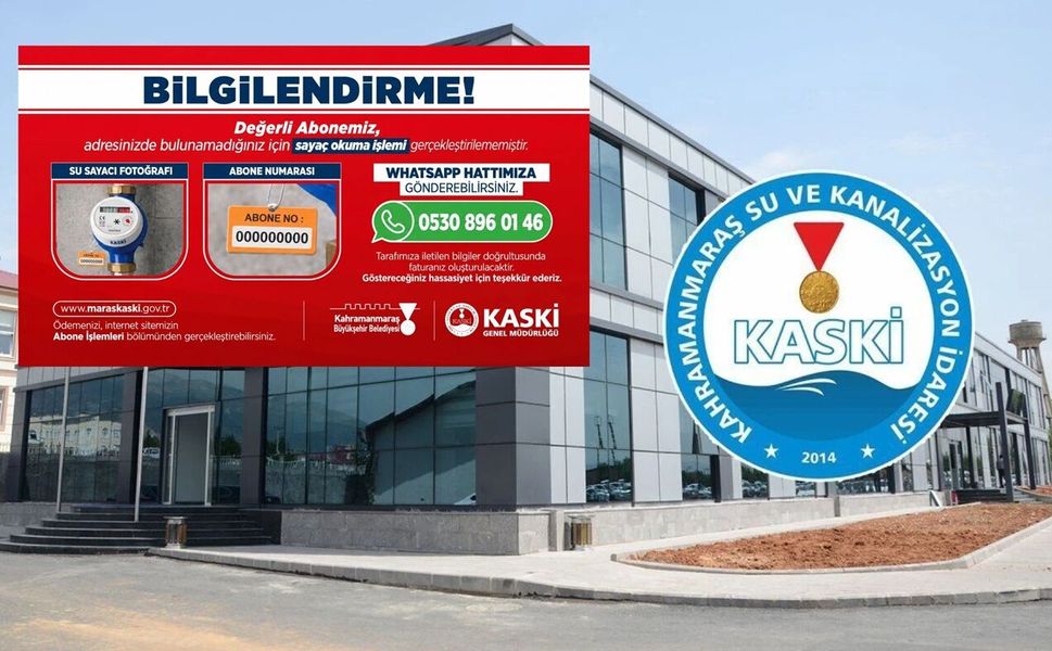 KASKİ Duyurdu: Evde Yoksanız Su Faturanızı Böyle Oluşturabilirsiniz
