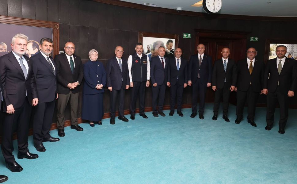 AK Parti Kahramanmaraş Heyetinden İçişleri Bakanı Çiftçi’ye Ziyaret